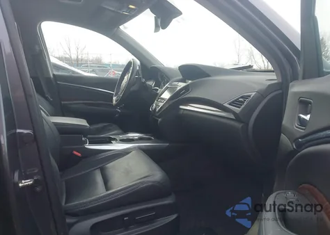 2017 Acura Mdx Technology Package из США, поврежденный, VIN 5FRYD4H59HB023951